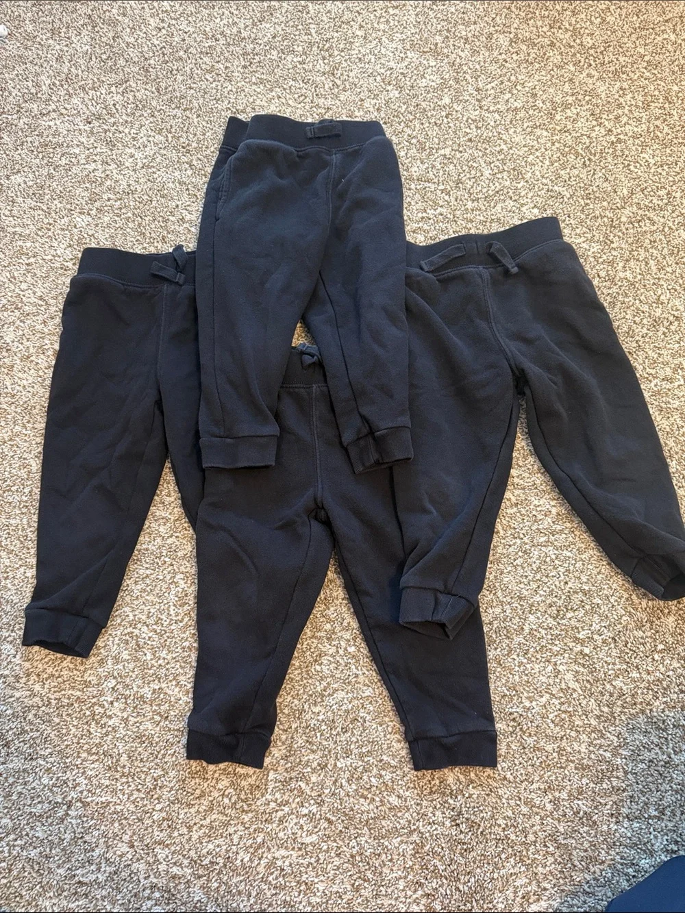 The Children's Place Jogger Sweatpants Bundle of 8 for Kids - Size 2T